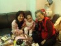 20071230 奶奶&阿祖&五舅公合家來找琳琳