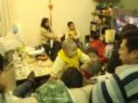 20080205 琳琳跟楊家人拜早年