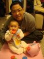 20080301 穿嬌姿校服跟奶奶玩