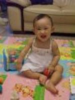 20080707 爸爸新鋪維尼熊地板