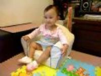 20080824 在書房門口叫爸爸!