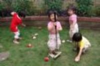 20090520 學英國貴族打槌球