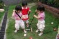 20090520 學英國貴族打槌球