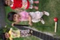20090520 學英國貴族打槌球