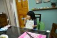 20111119 奶奶煮麵給我們吃^^