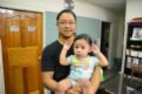 20111119 奶奶煮麵給我們吃^^