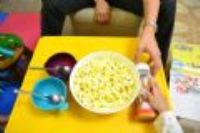 20111130 感恩節吃焦糖爆米花